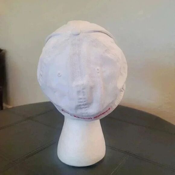 39 Men's White Cotton Flex Fit Antler Embroidered Baseball Cap - Picture 8 of 11